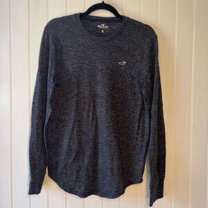 Hollister long sleeve size small grey